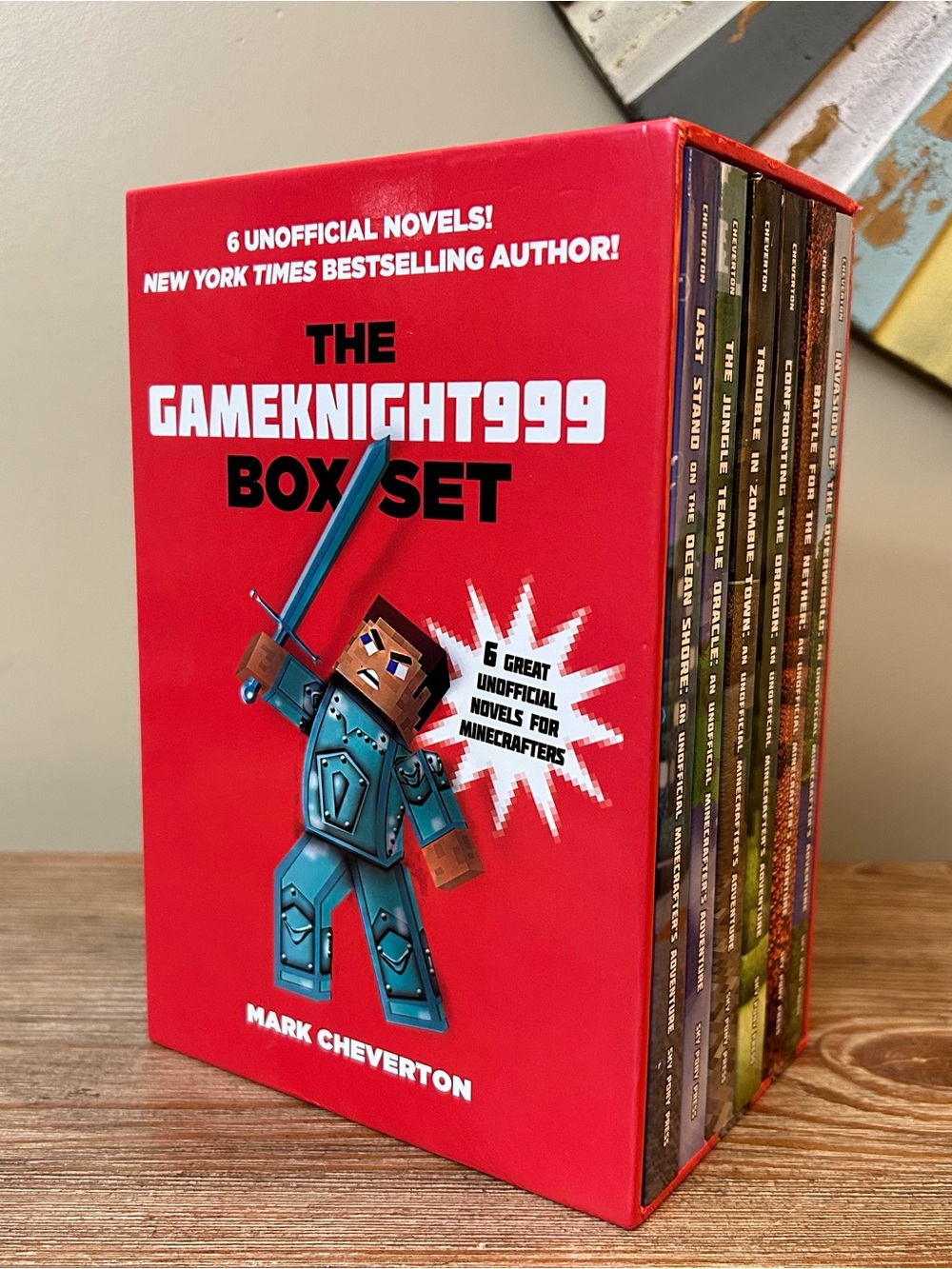 Gameknight999 Box Set Mark Cheverton 6 Unofficial Minecraft Adventure Books